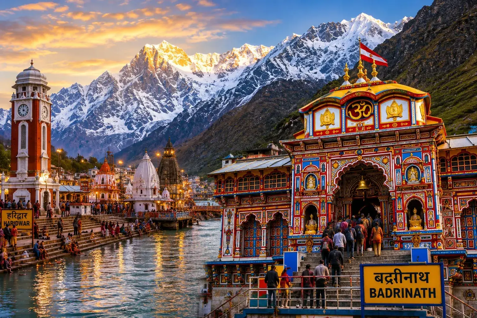 Do Dham Yatra Ex- Haridwar Kedarnath & Badrinath