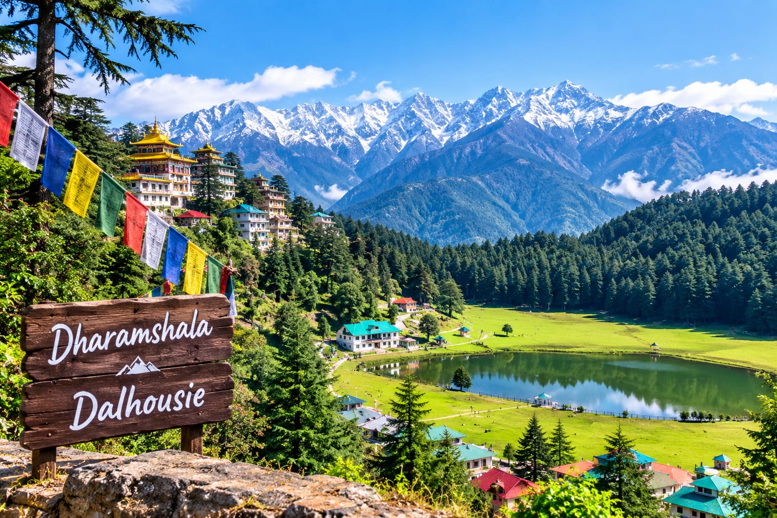Shimla - Dharamshala - Dalhousie Tour By Car