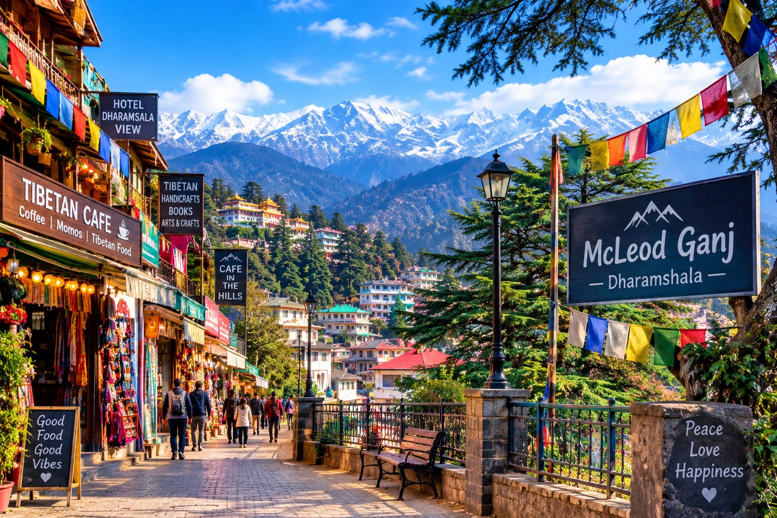 Mcleodganj - Dharamshala Tour By Volvo Bus