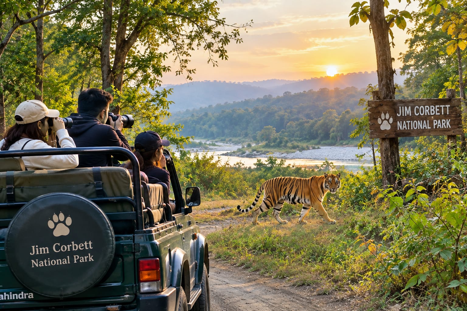 Delhi- Nanital-Jim Corbett- Delhi